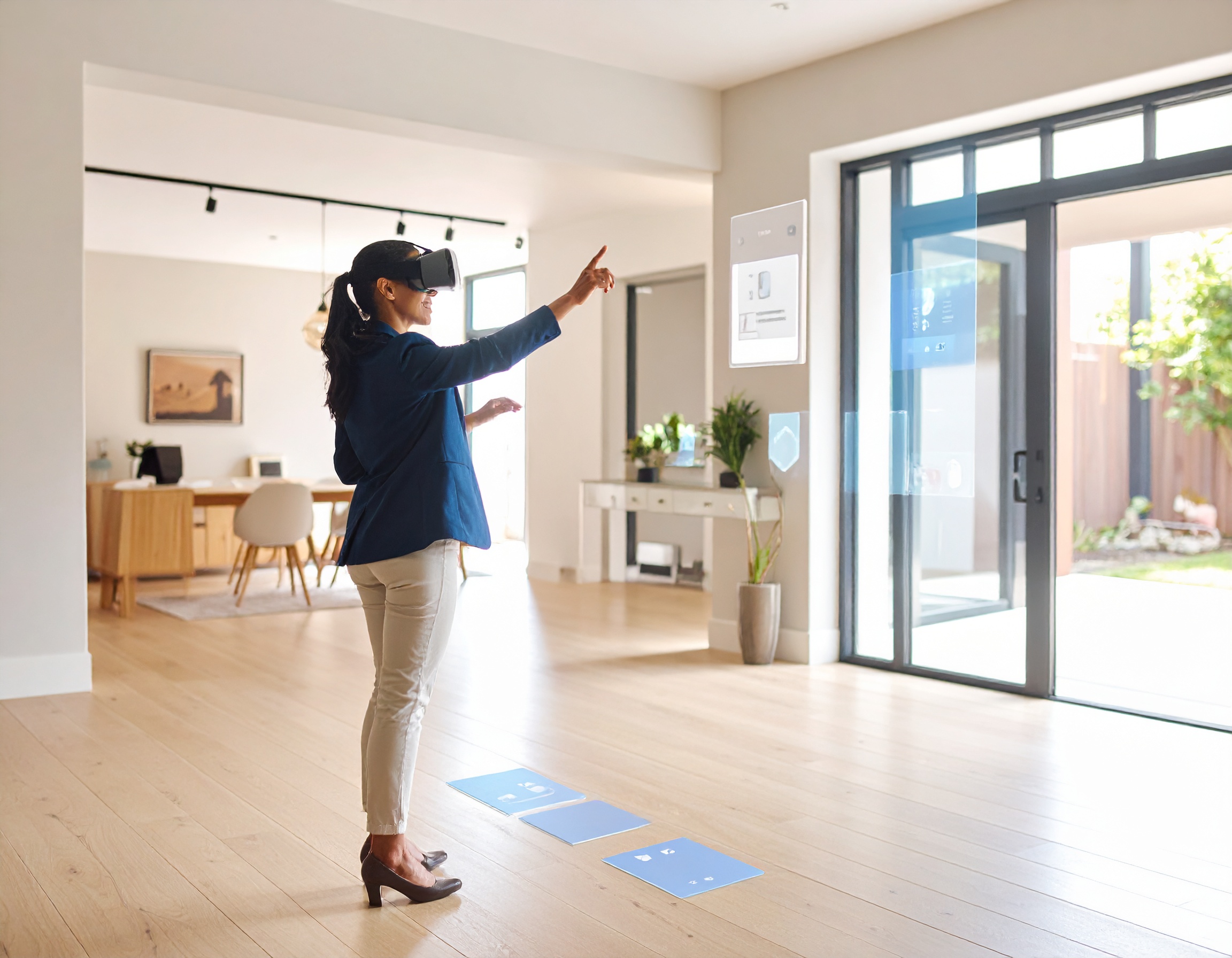 Agentic AI managing adaptive virtual spaces with dynamic 3D simulations of a smart city’s real-time traffic flow and logistics.